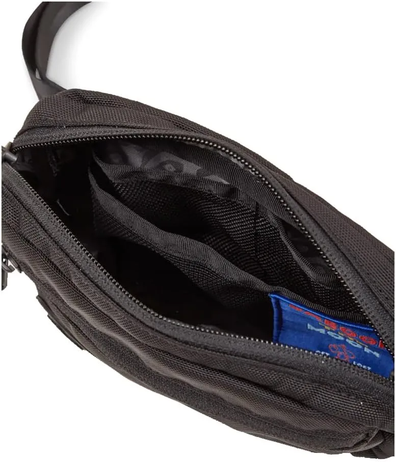 Baboon to the Moon Fanny Pack - Trendy, Compact, Water-Repellent Waist Bag in Multiple Colors and Sizes for Men and Women (Black, Mini (1.5L))