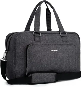 BAGSMART Weekender Bags for Women, Travel Duffle Overnight Bag Personal Item Bag with Shoe Bag for Travel Essentials
