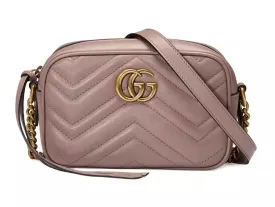 Beige Leather Crossbody Bag