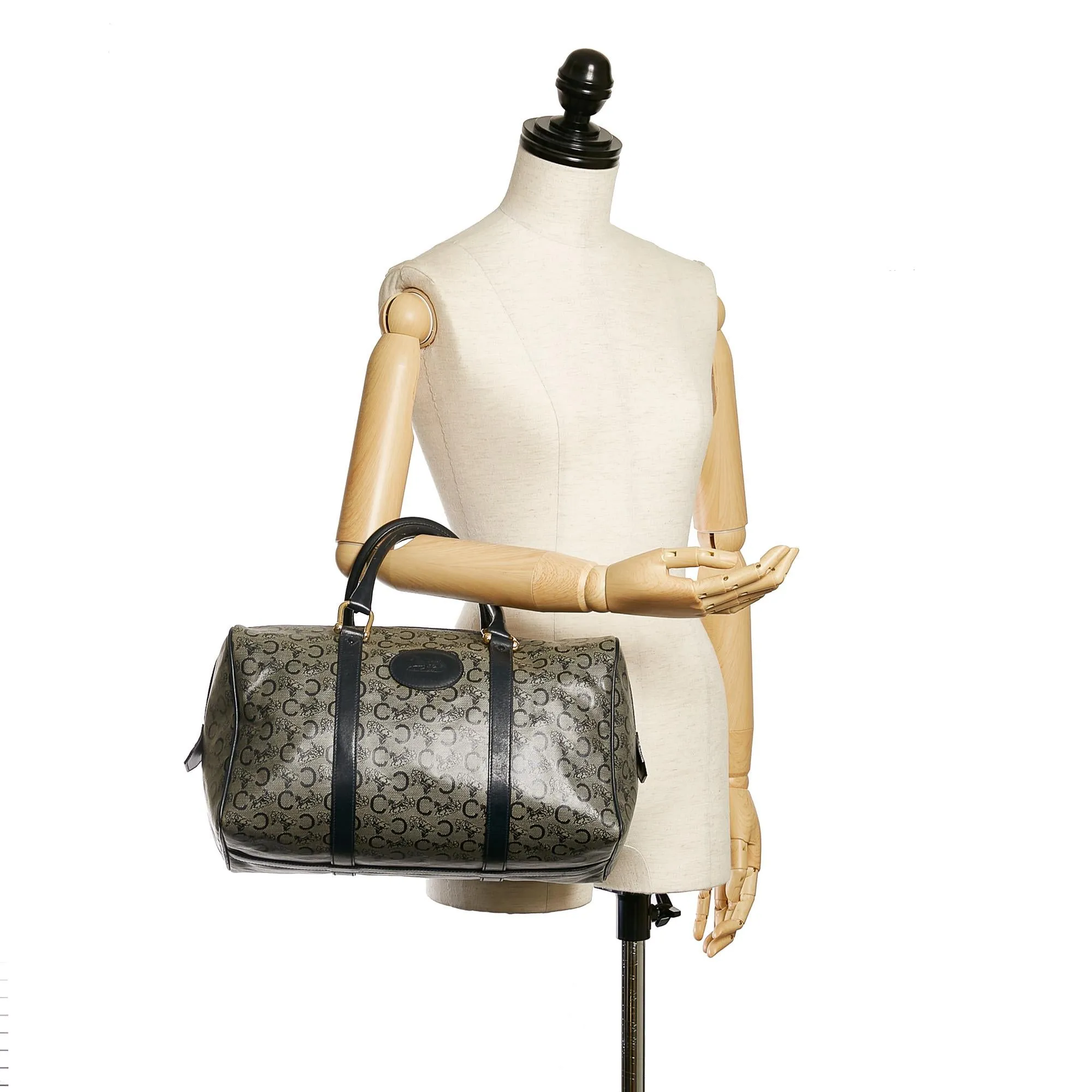 Celine C Macadam Boston Bag (SHG-32692)