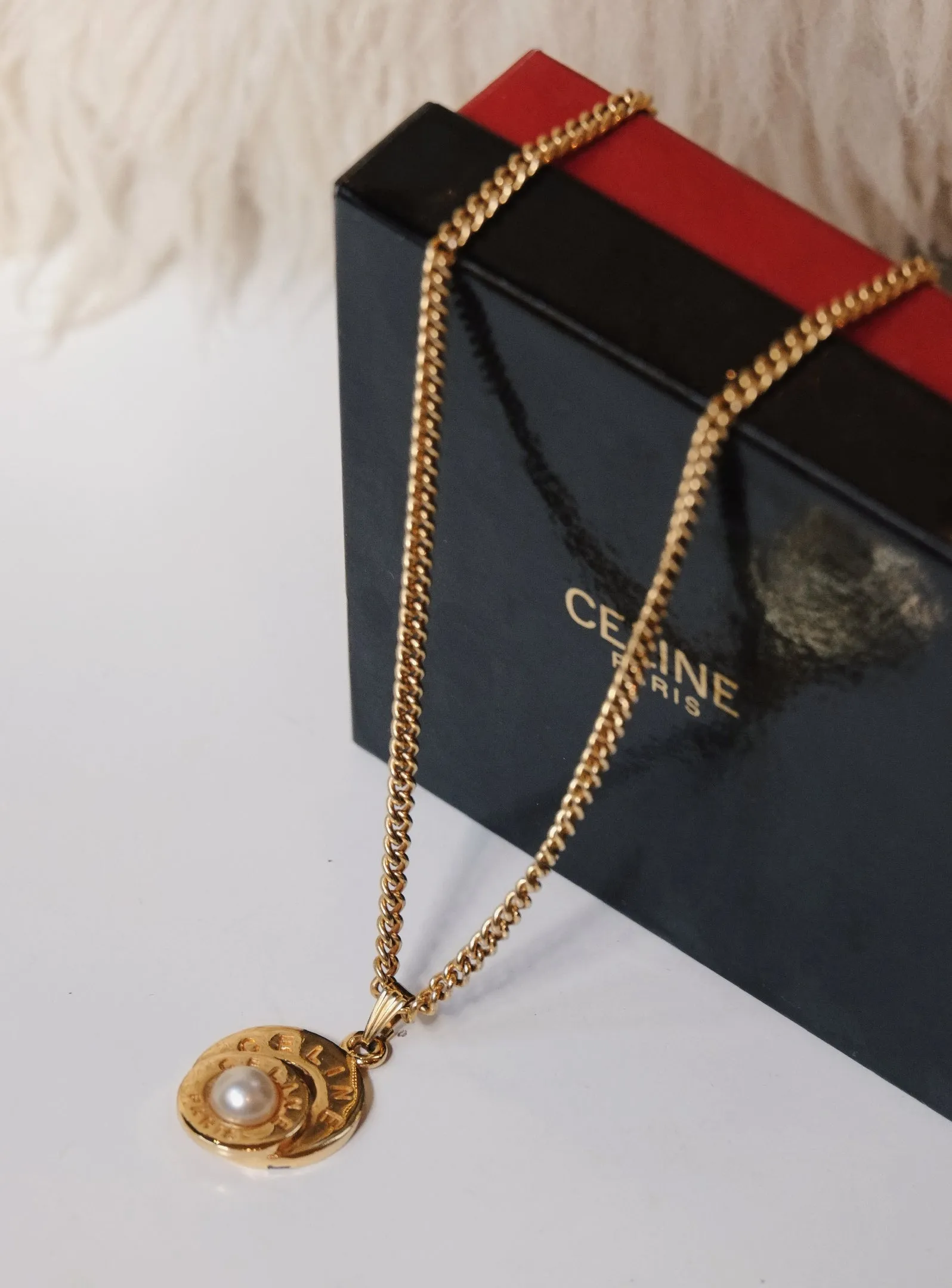 Celine Necklace & Earrings set (vintage)