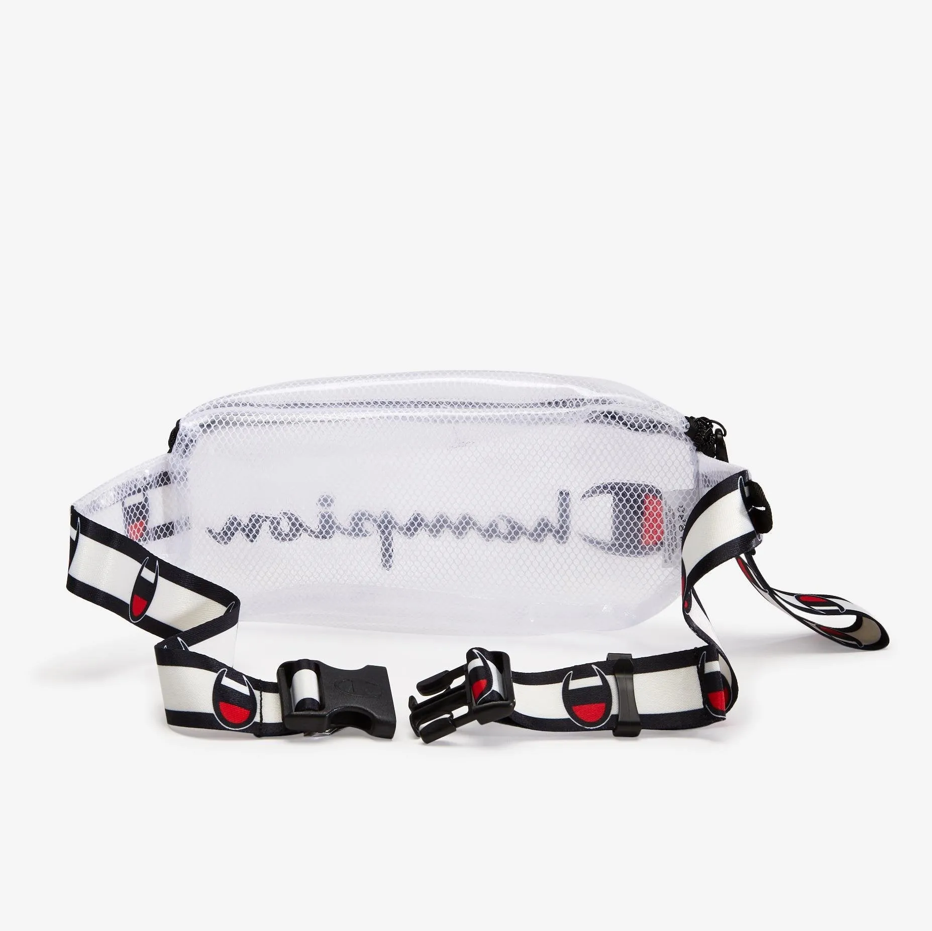 Champion Transparent Waist Bag Fanny Pack (White)