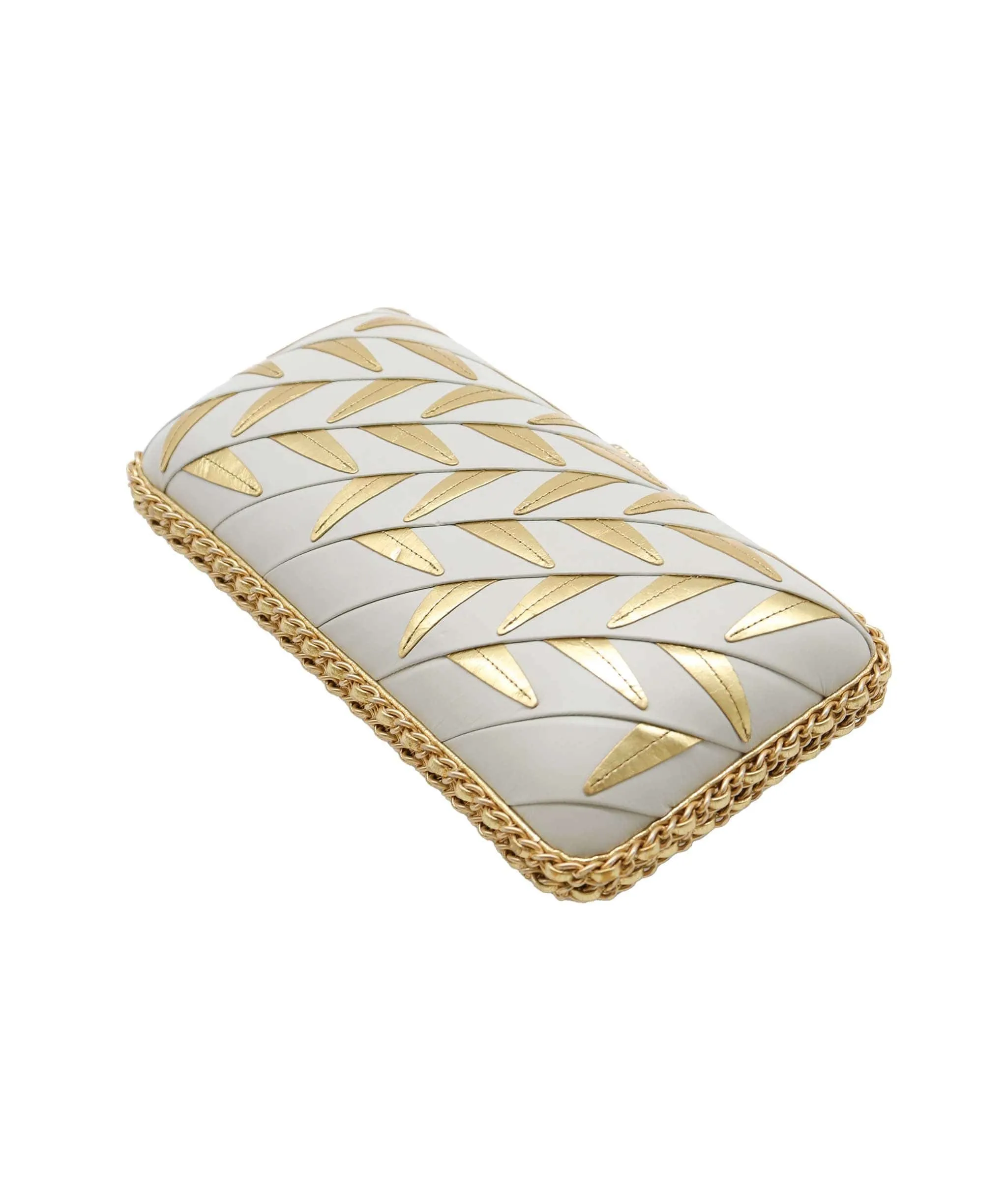 Chanel Gold Evening Clutch DXBS3000