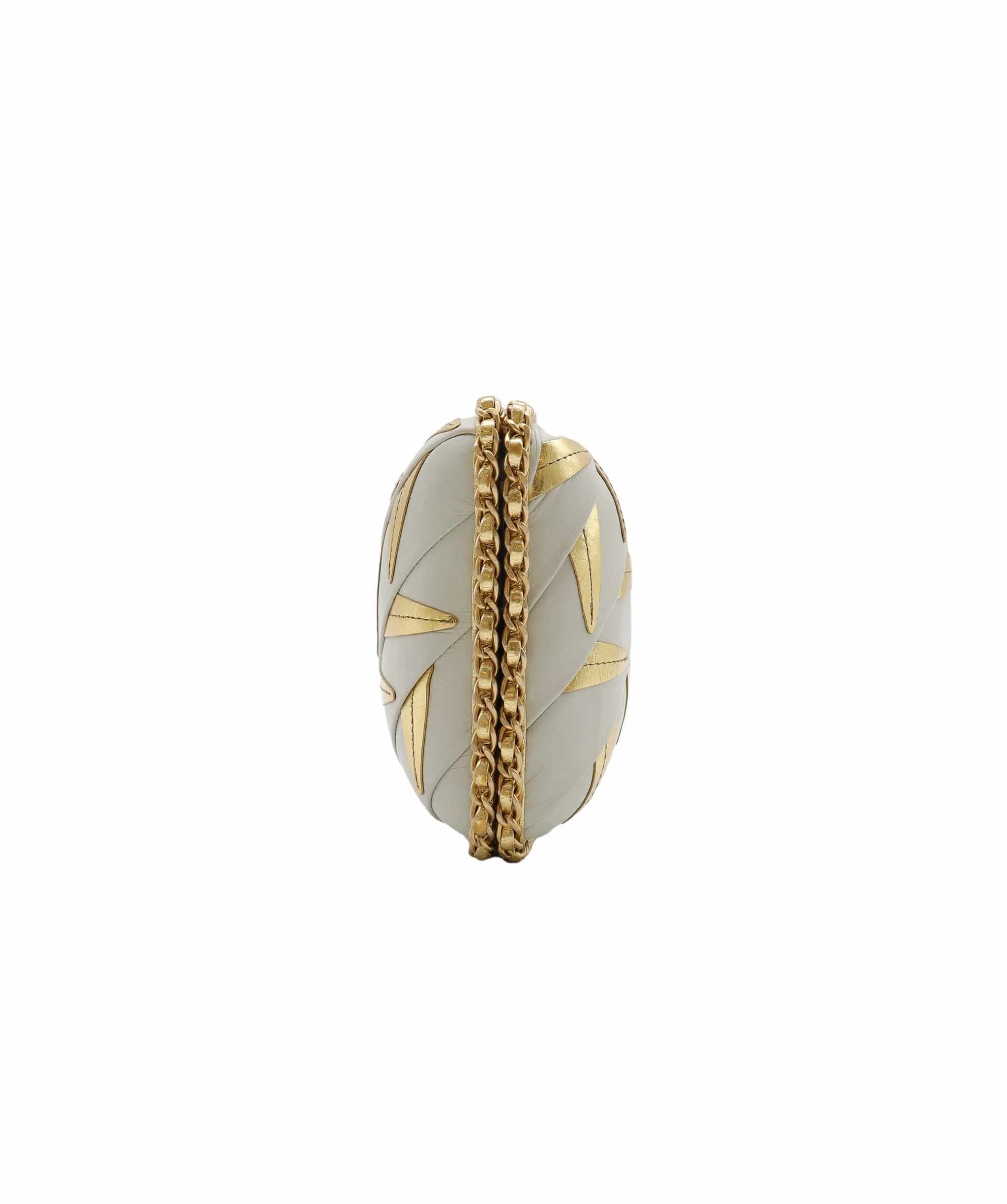 Chanel Gold Evening Clutch DXBS3000