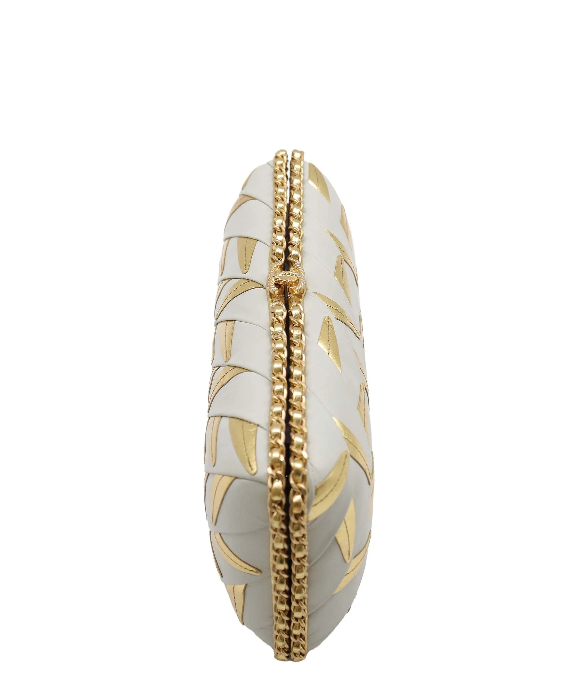 Chanel Gold Evening Clutch DXBS3000