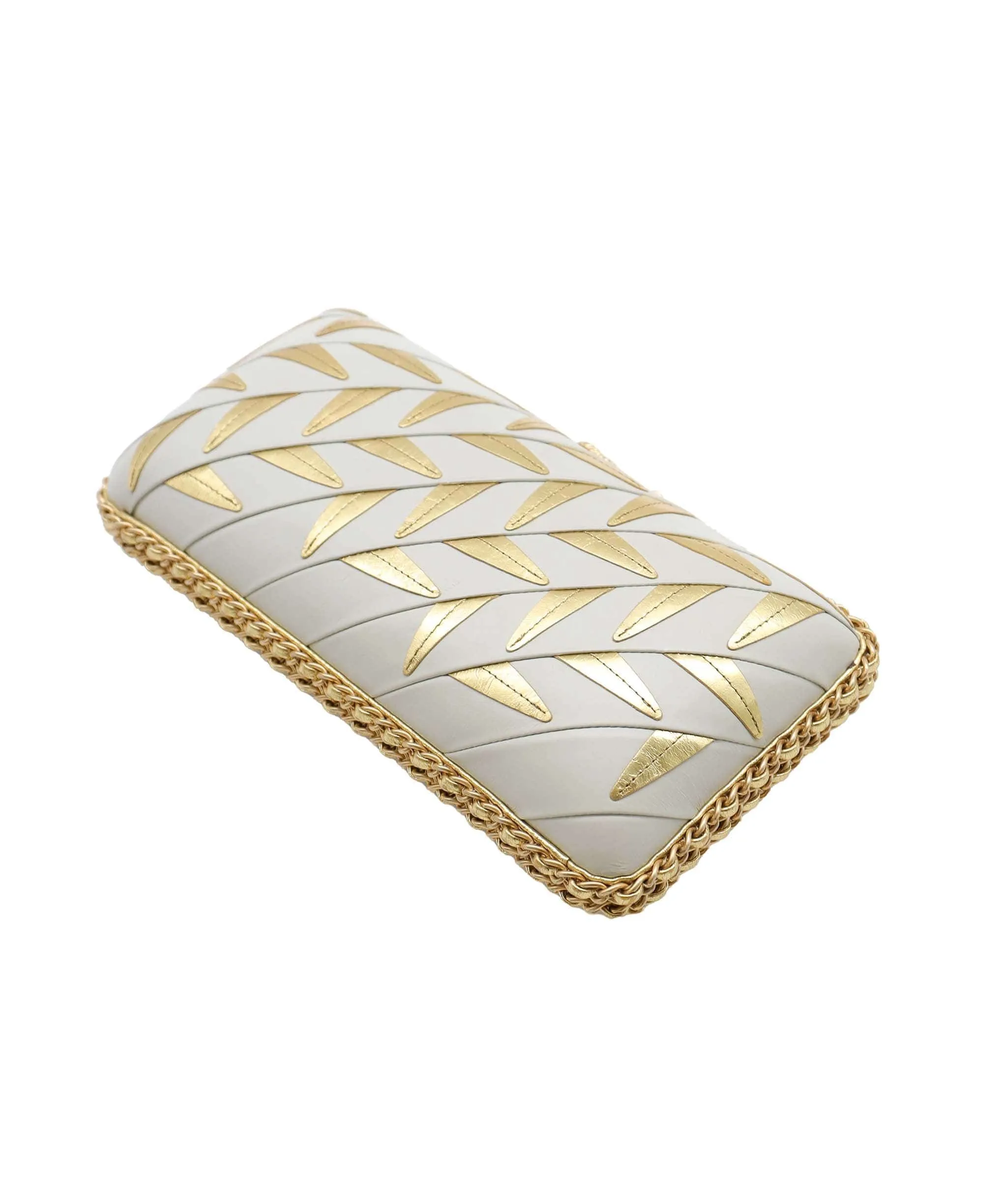 Chanel Gold Evening Clutch DXBS3000