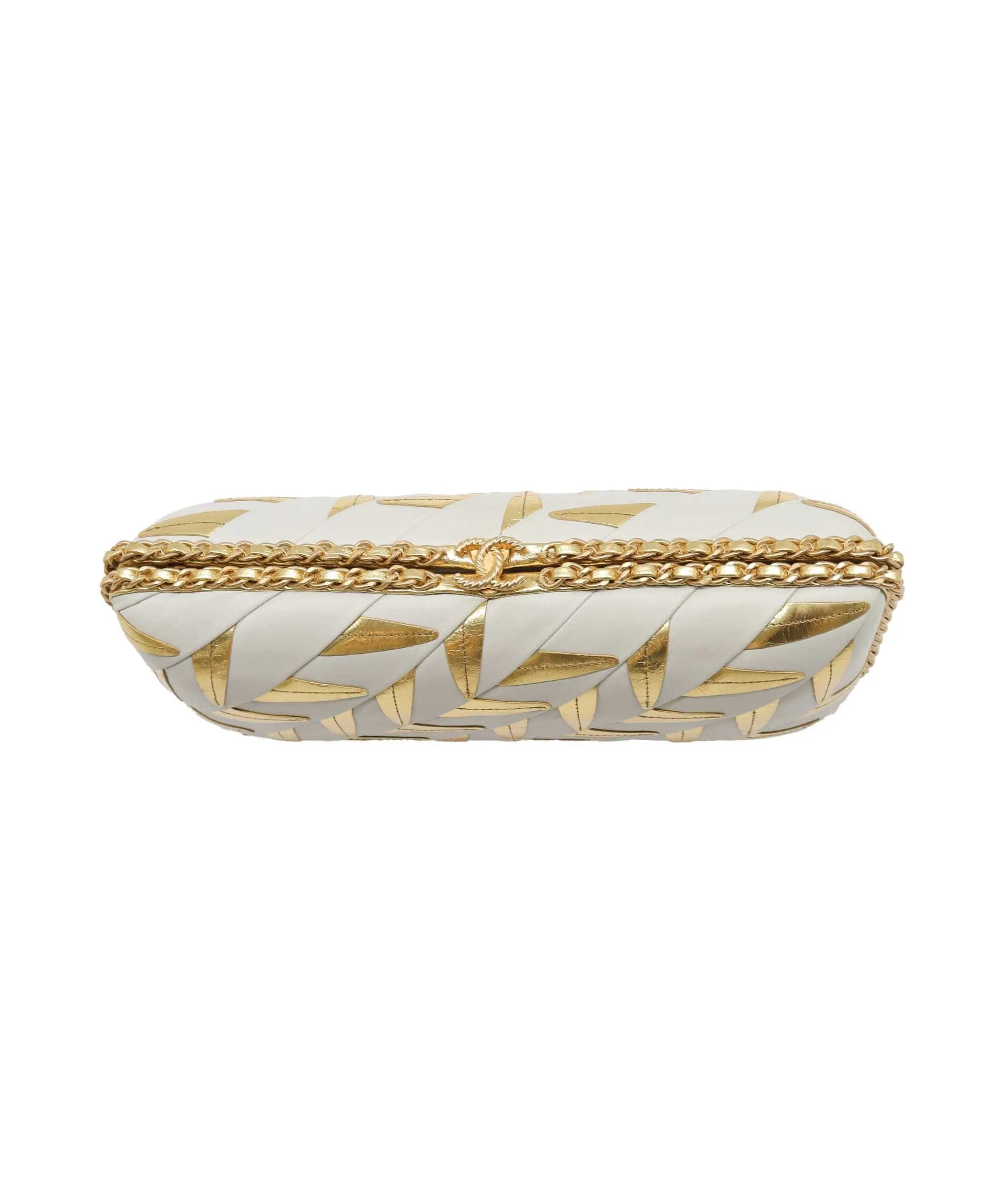 Chanel Gold Evening Clutch DXBS3000