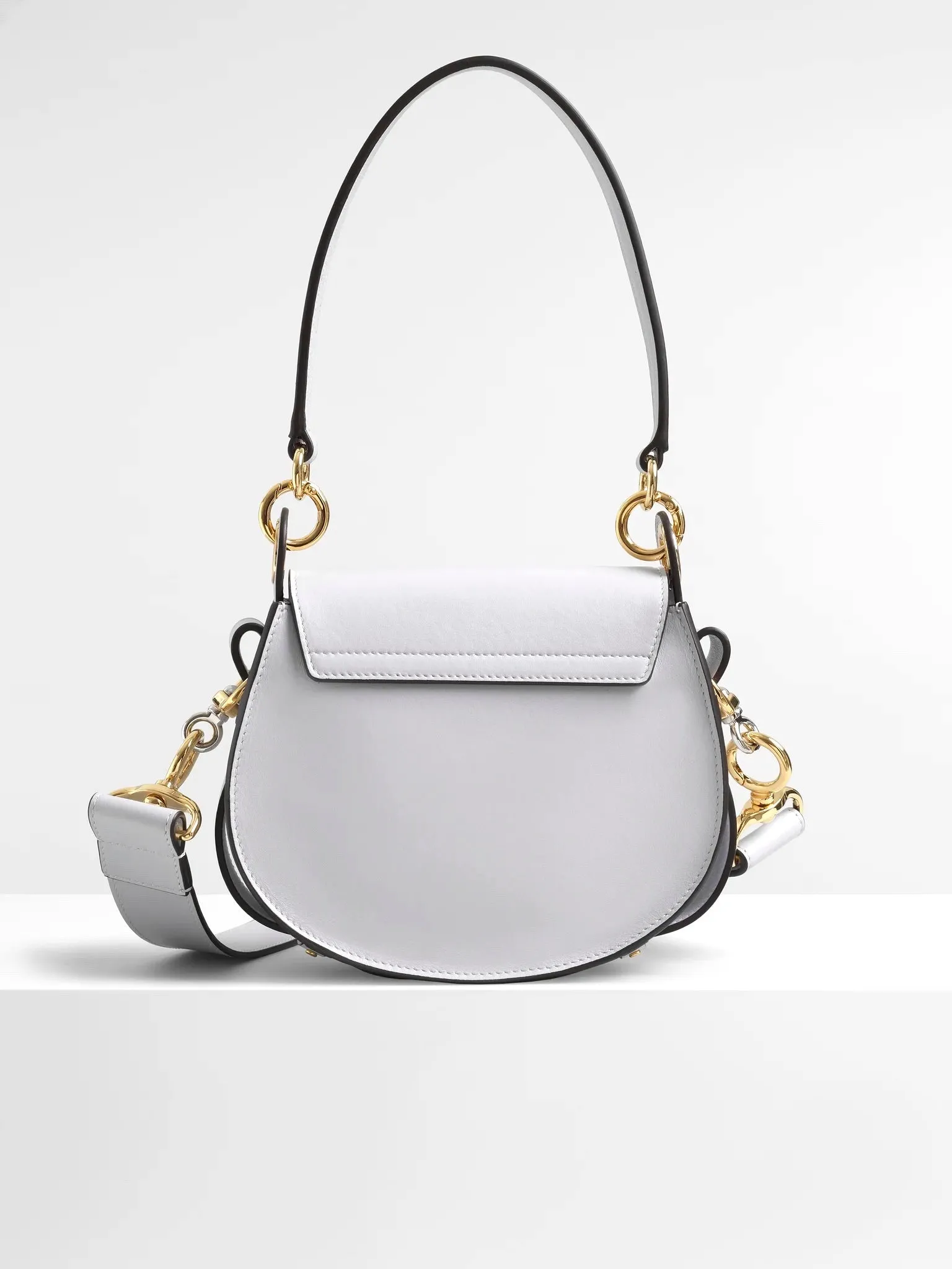 CHLOÉ CALFSKIN LEATHER SMALL TESS BAG