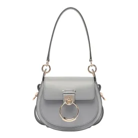 CHLOÉ CALFSKIN LEATHER SMALL TESS BAG