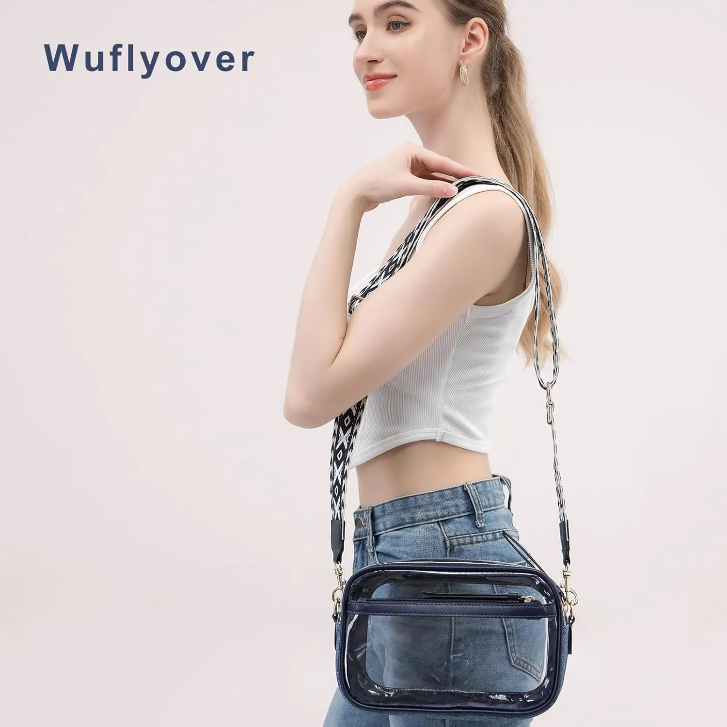 Clear Purse for Women, Clear Bag for Stadium Events