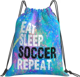 Drawstring Backpack Gym String Bag Sports Drawstring Sackpack For Women Men