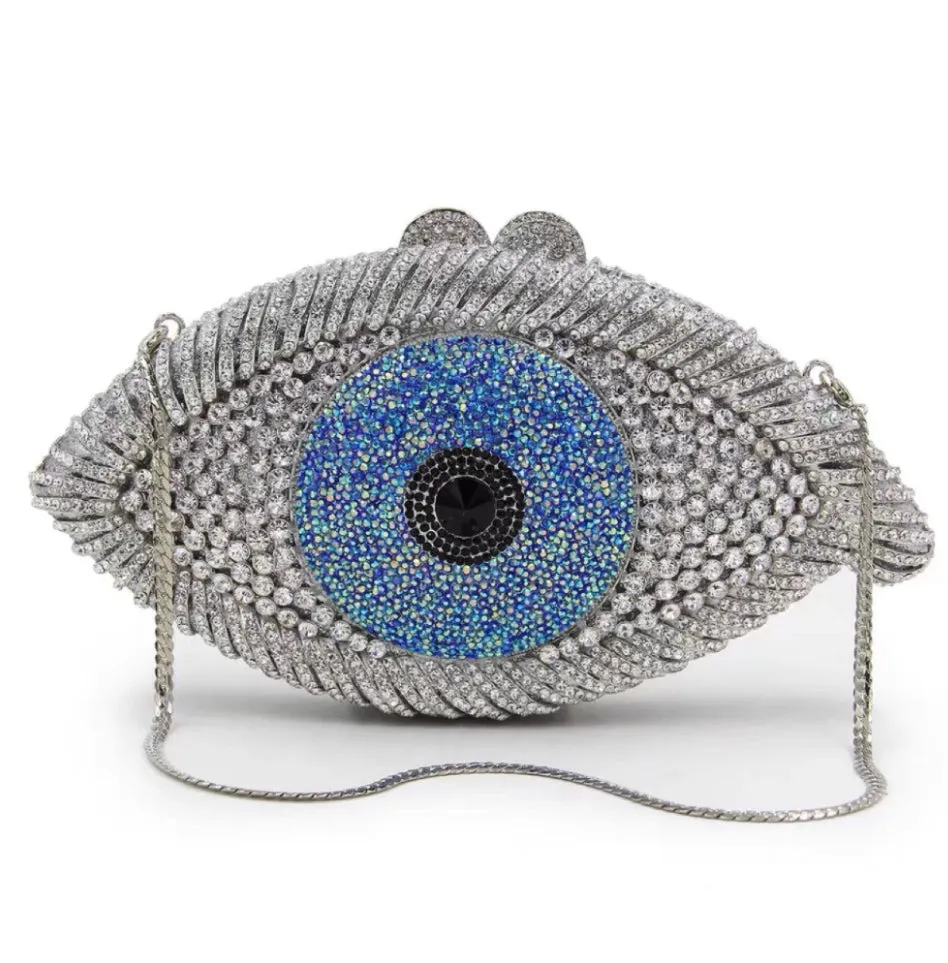 Evil Eye Evening Clutch