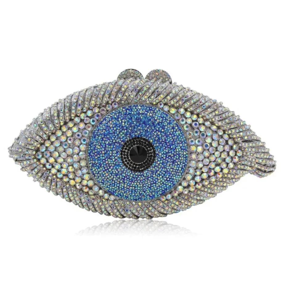 Evil Eye Evening Clutch
