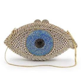 Evil Eye Evening Clutch