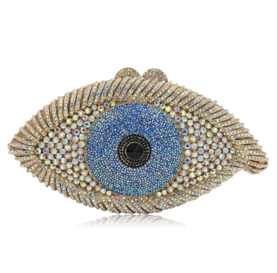 Evil Eye Evening Clutch