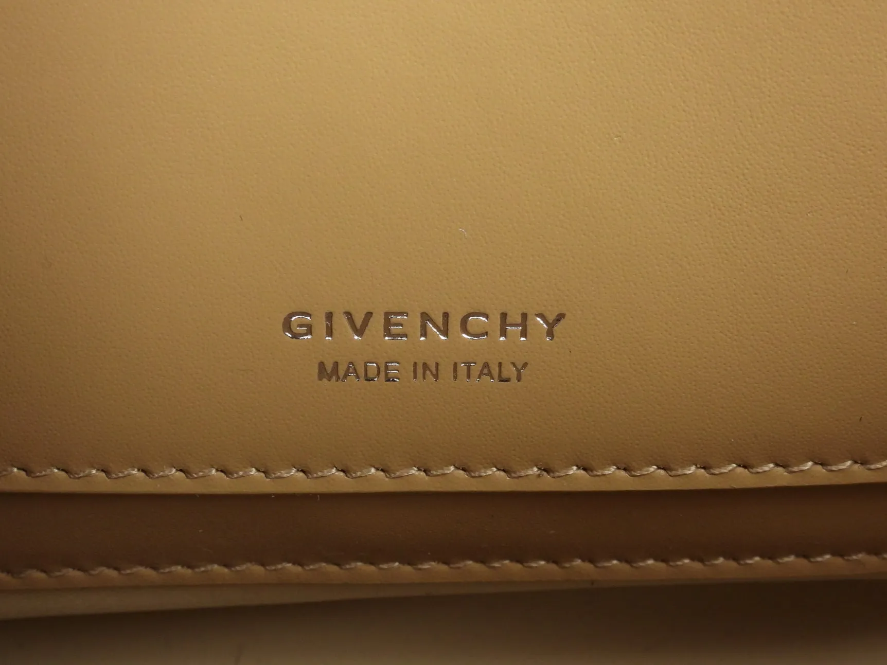 Givenchy Beige Cappuccino Smooth Box Calf 4G Shoulder Bag