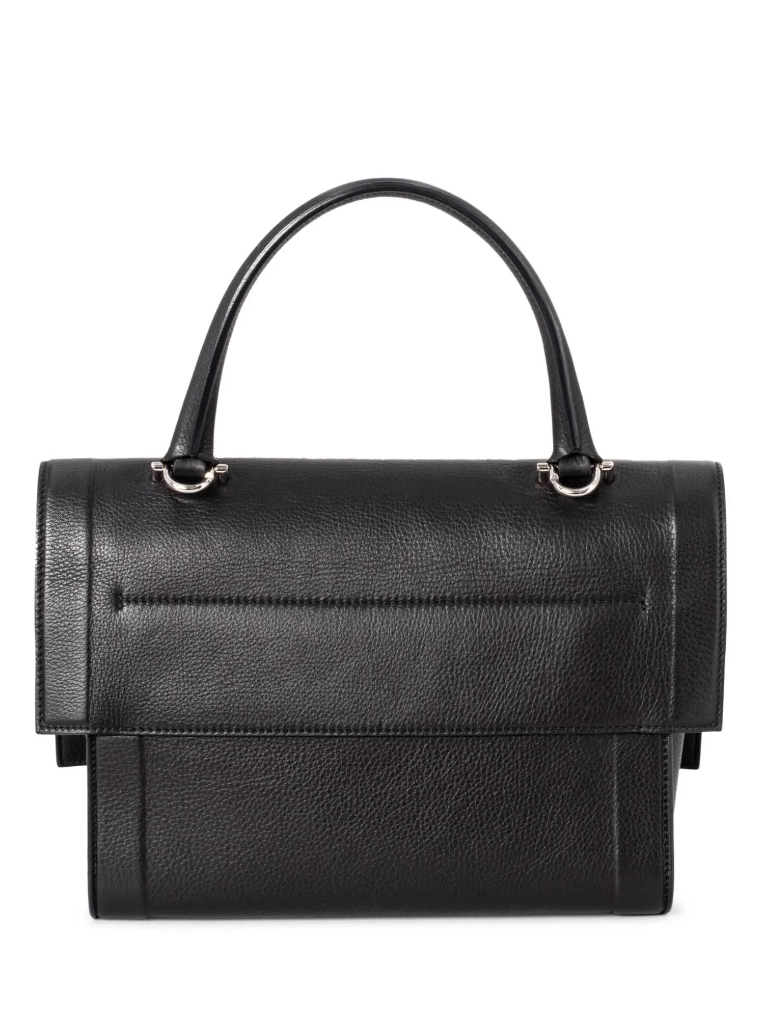 Givenchy Leather Shark Satchel Bag Black