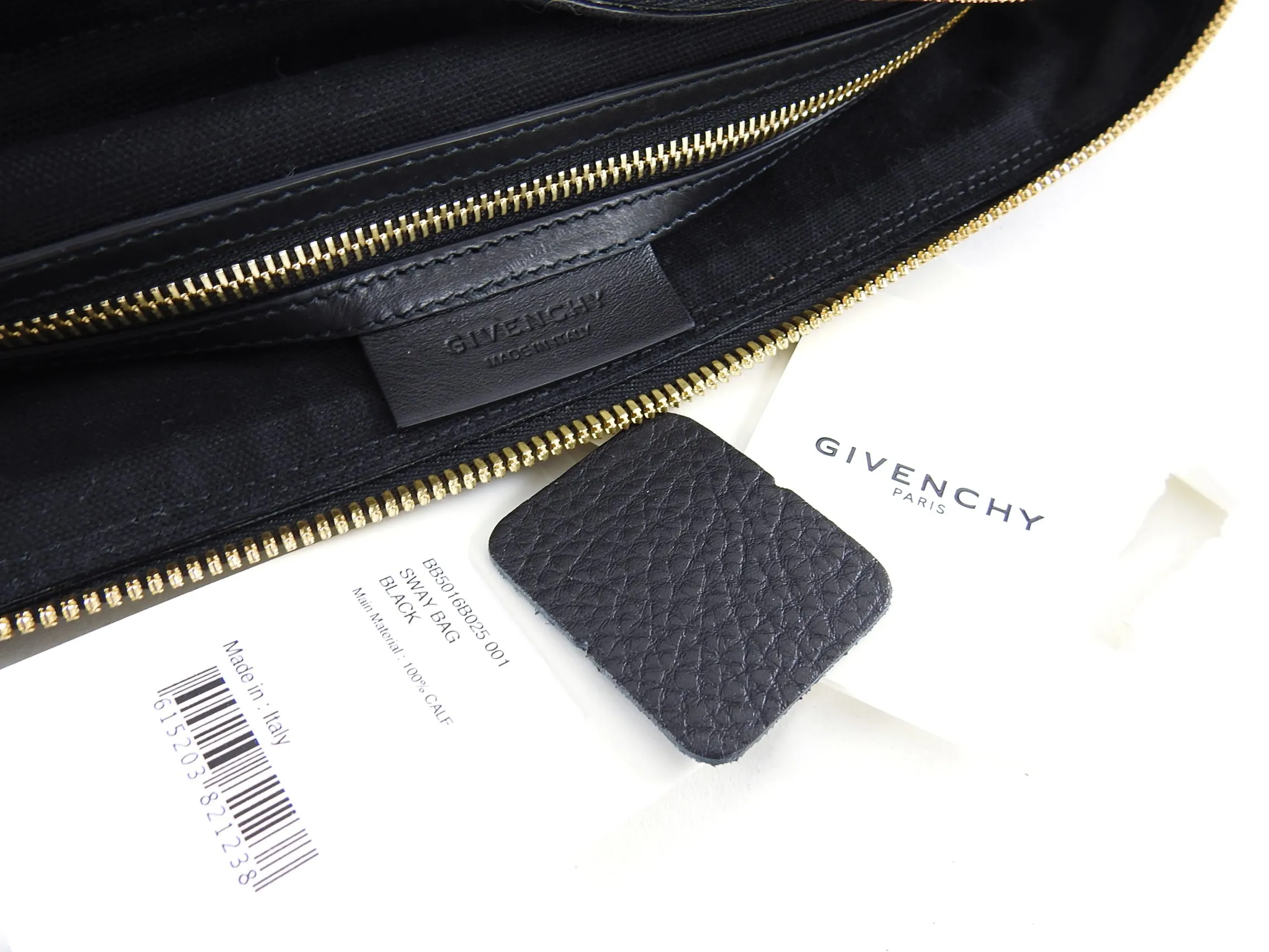 Givenchy Medium Black Two Way Sway Bag