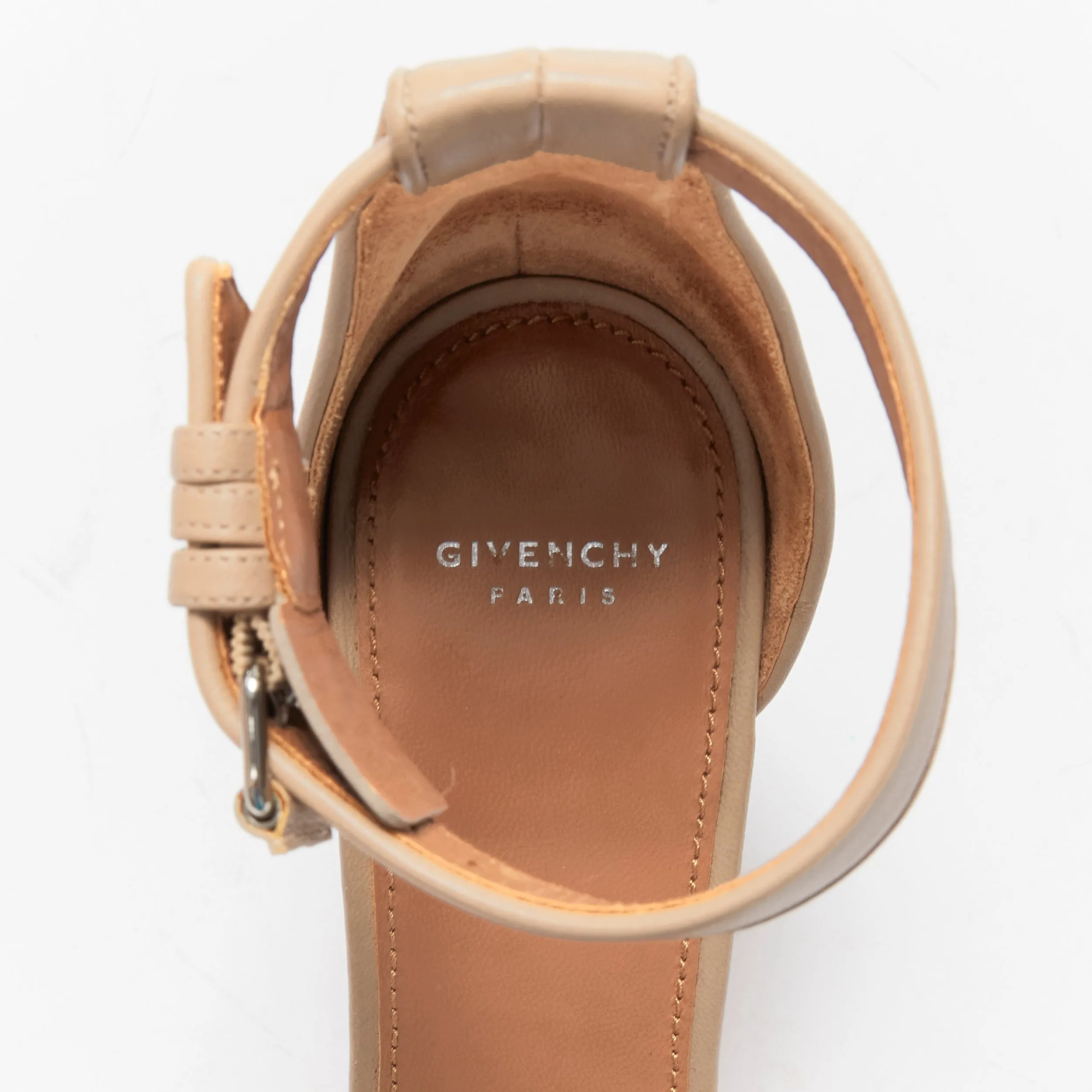 GIVENCHY Riccardo Tisci crystal embellished ankle strap high heel sandals EU37