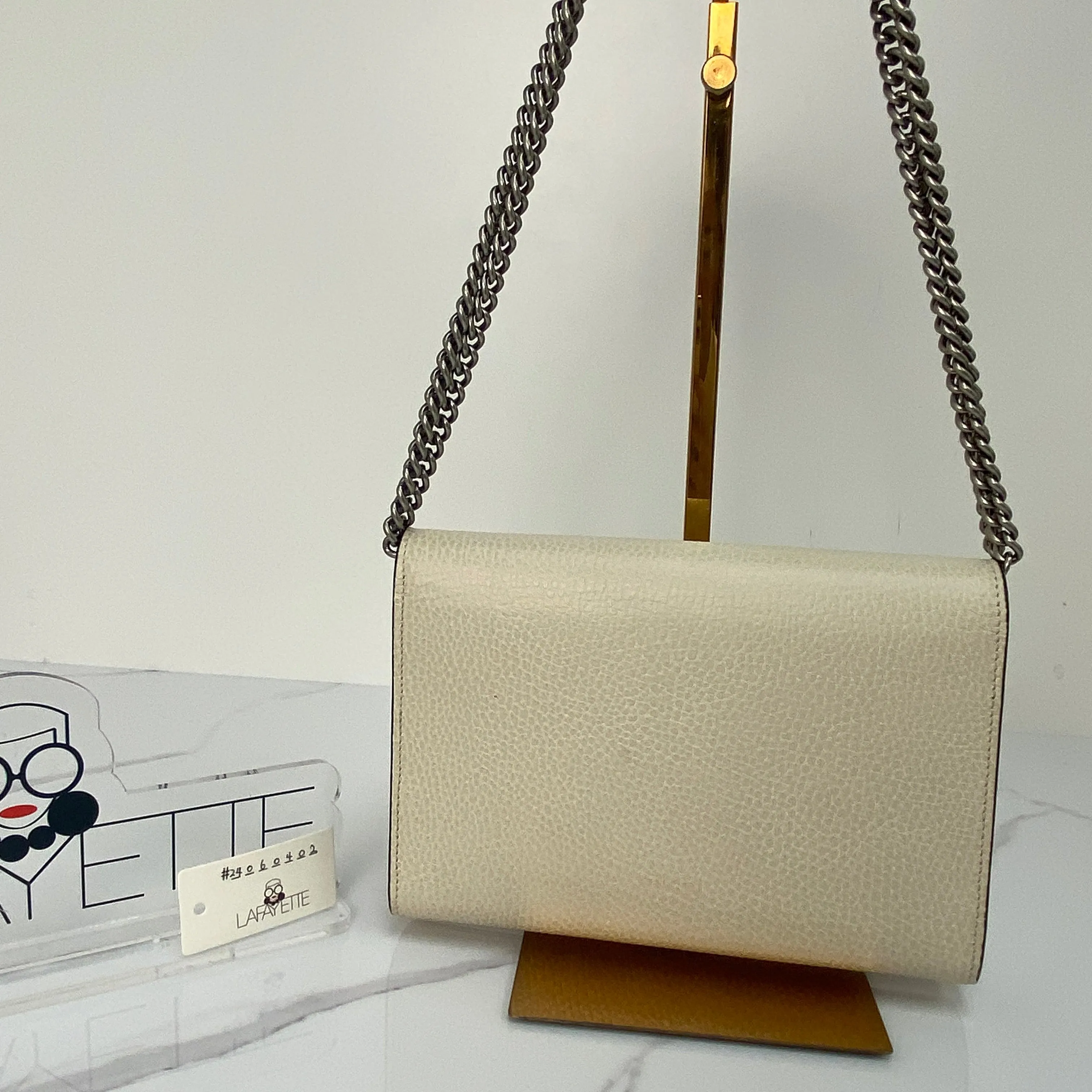 Gucci Dionysus Mini Leather Chain Wallet