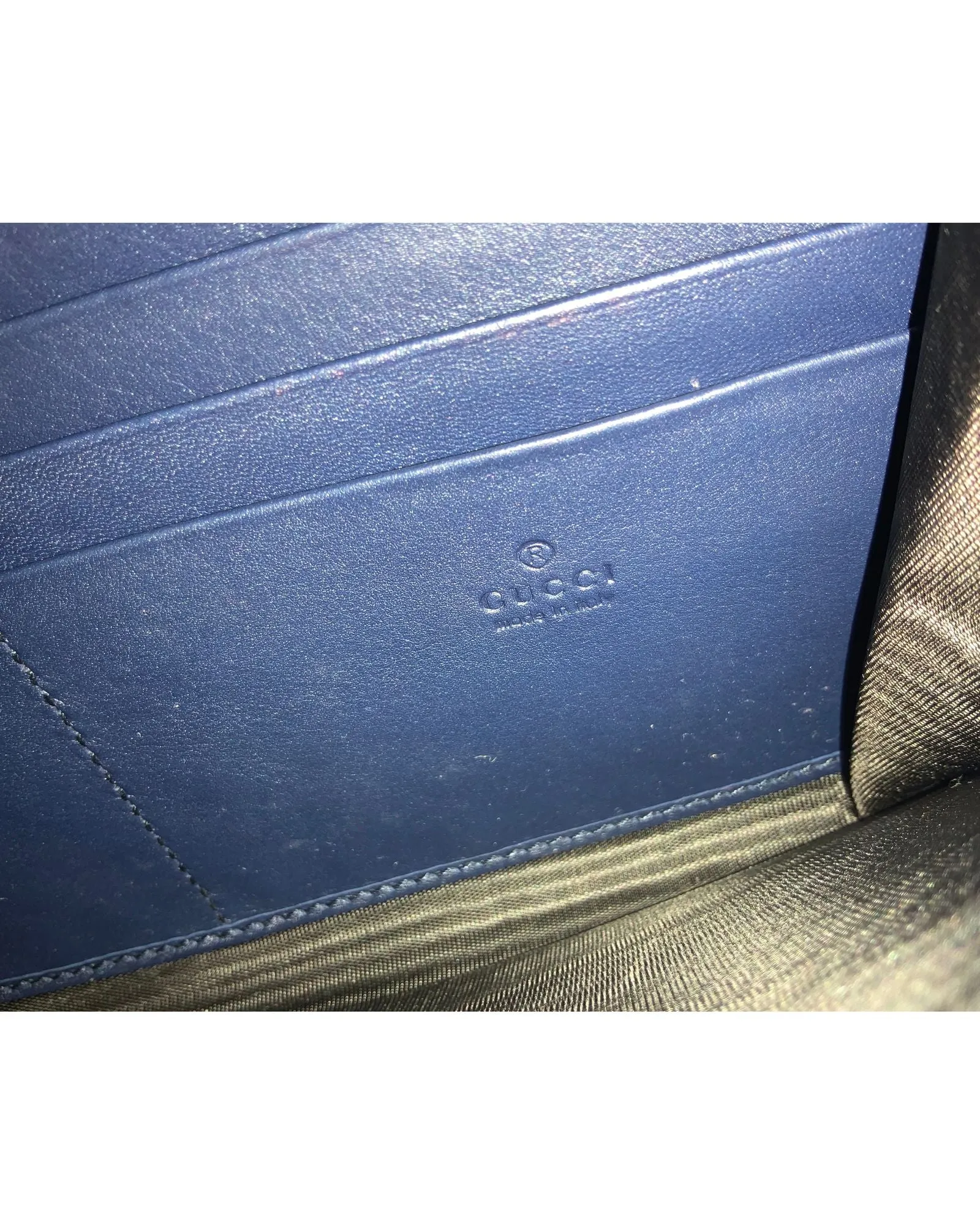 Gucci GG Dionysus Mini Shoulder Bag in Blue Velvet