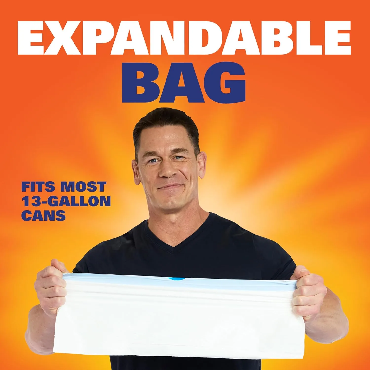 Hefty Ultra Strong 13 Gallon Trash Bags, Tall Kitchen Trash Bags 13 Gallon Size, Drawstring Closure, Continuous Odor Control, White, Citrus Twist Scent, 40 Bags