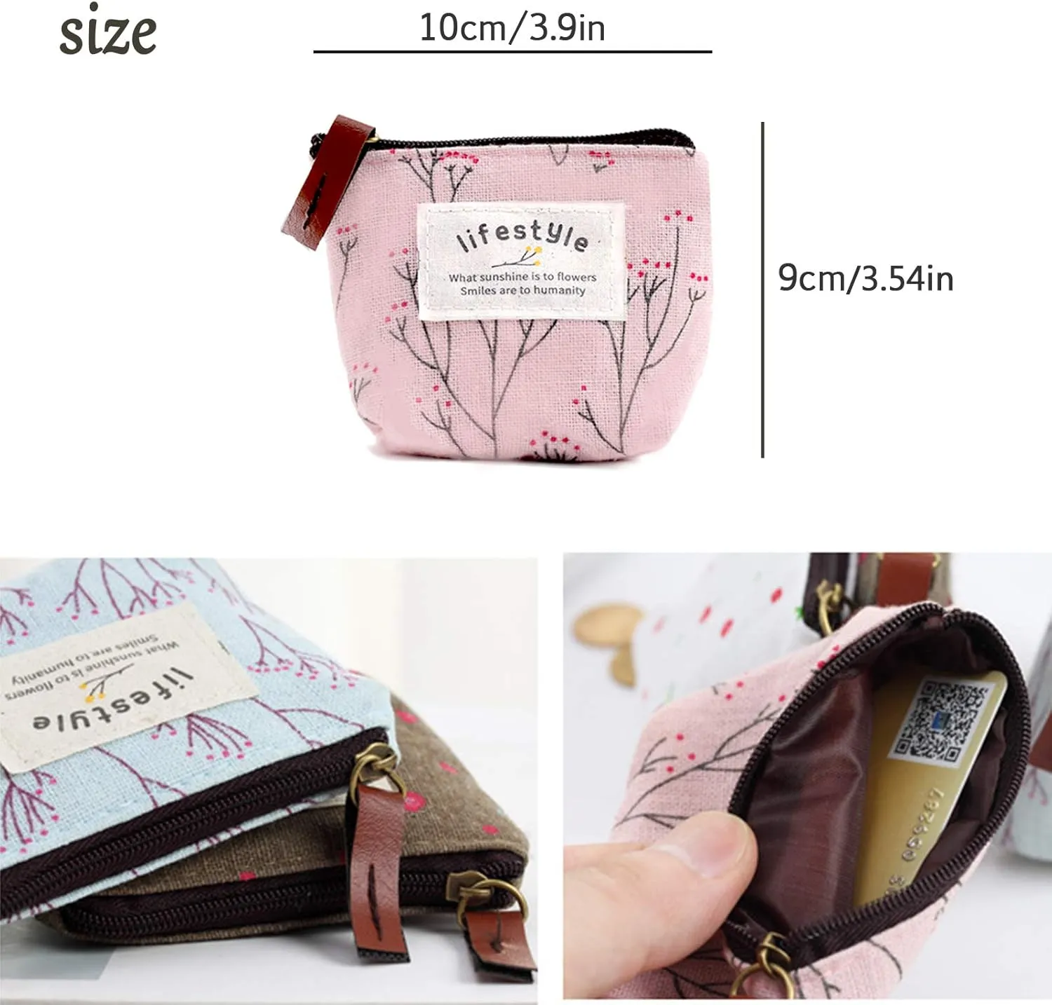 INVODA Cosmetic Bag for Women Portable Makeup Organizer Bag Large Drawstring Makeup Bags Multifunctional Cosmetic Travel Bag Foldable Waterproof Barrel Toiletry Bag (Stripe Pink)
