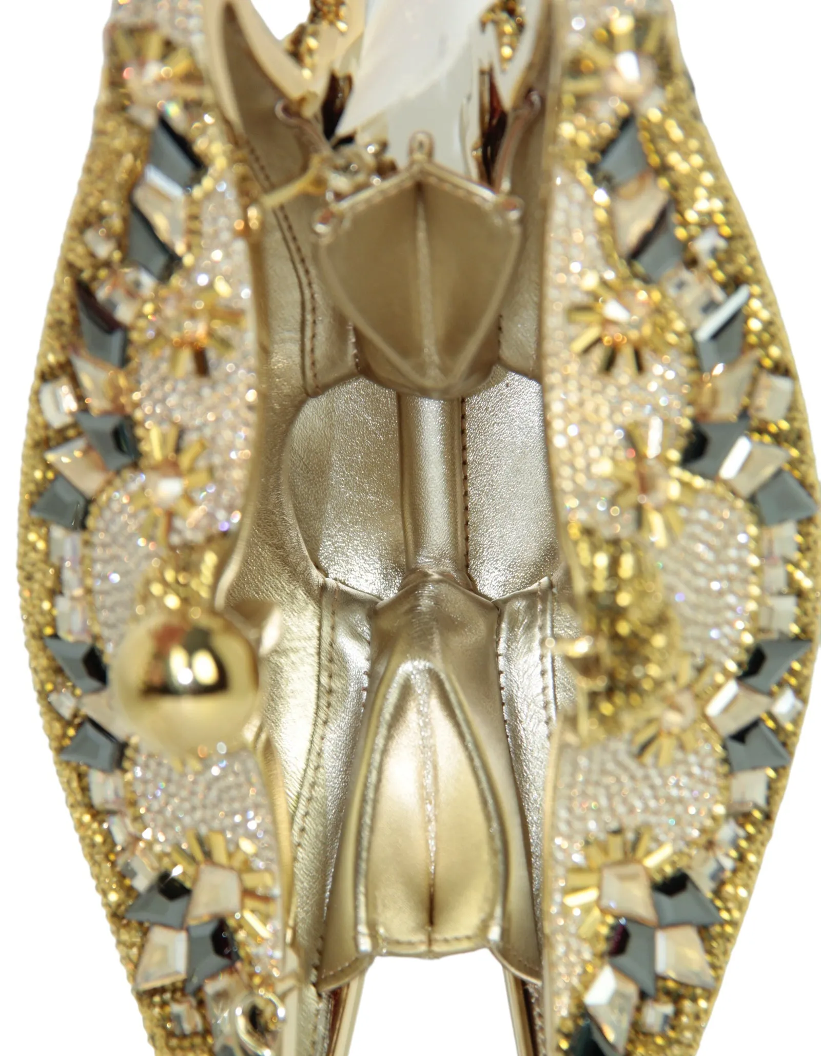 Judith Leiber Disney Crystal Genie Lamp Minaudiere Clutch Bag