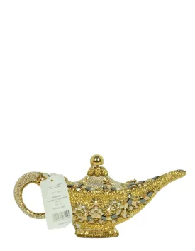 Judith Leiber Disney Crystal Genie Lamp Minaudiere Clutch Bag