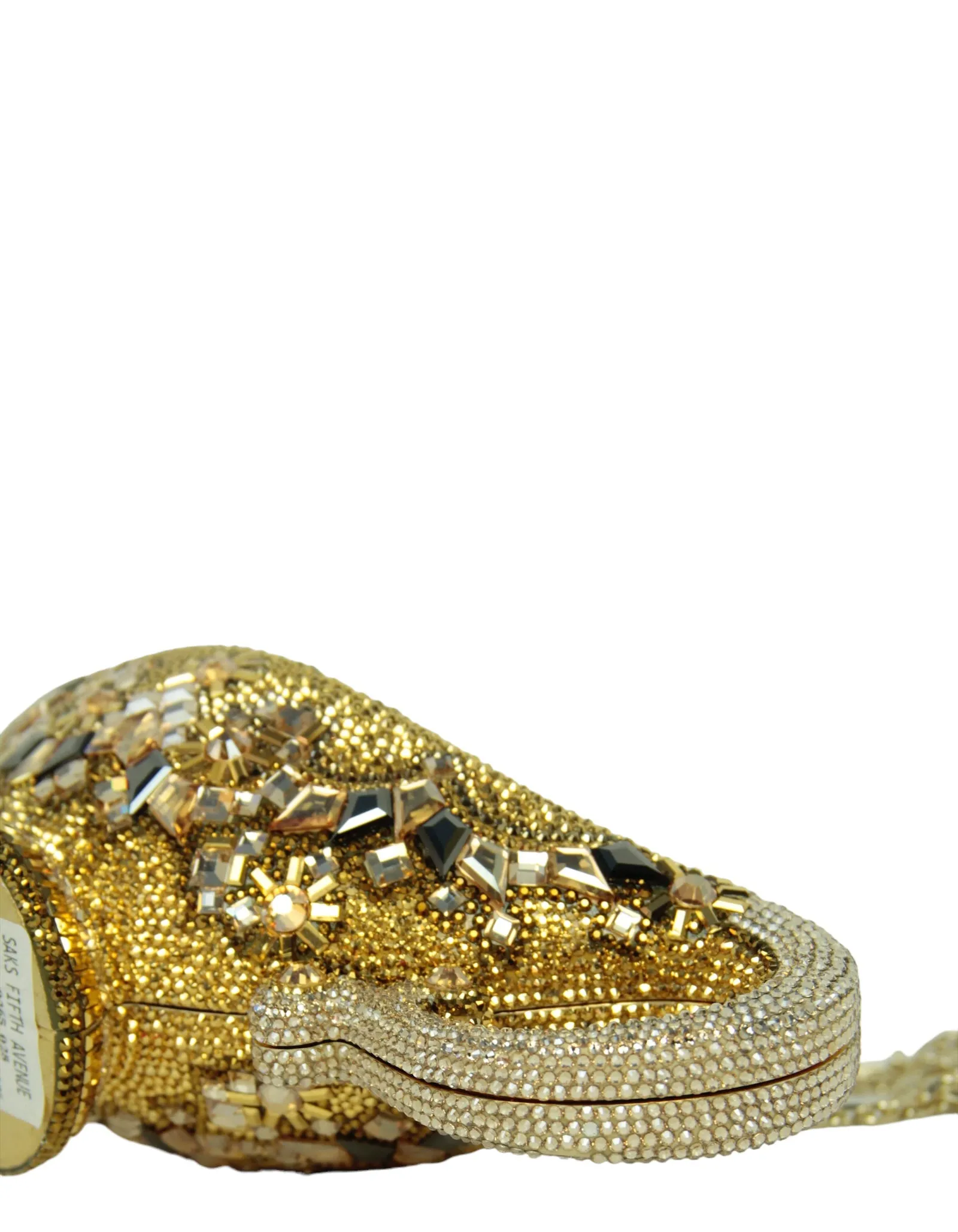 Judith Leiber Disney Crystal Genie Lamp Minaudiere Clutch Bag