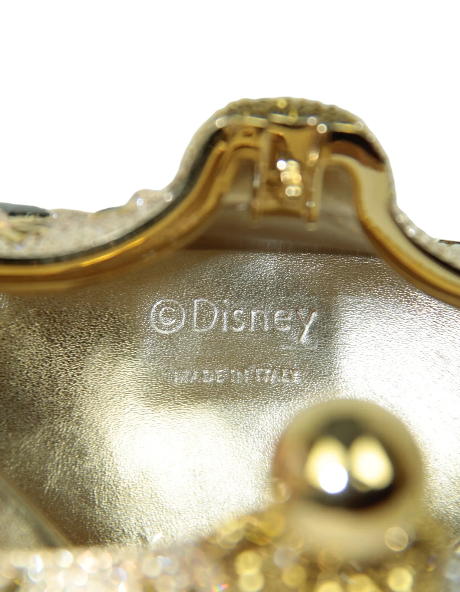 Judith Leiber Disney Crystal Genie Lamp Minaudiere Clutch Bag