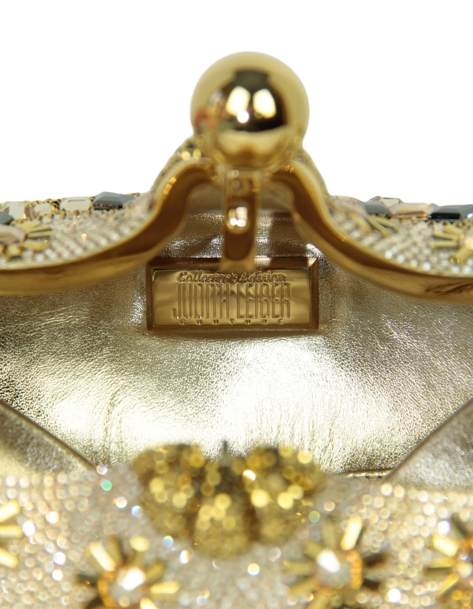 Judith Leiber Disney Crystal Genie Lamp Minaudiere Clutch Bag