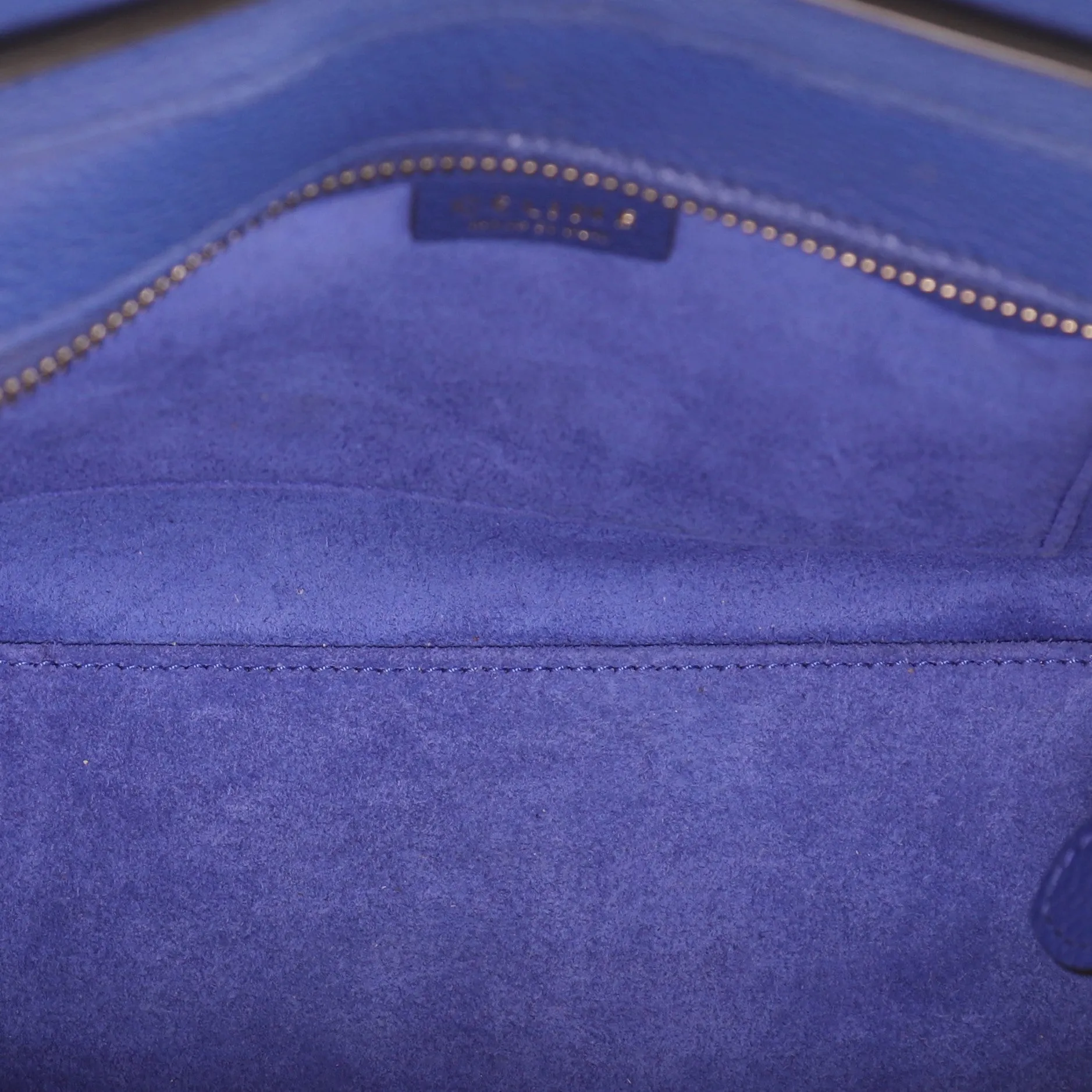 Luggage Handbag Grainy Leather Nano
