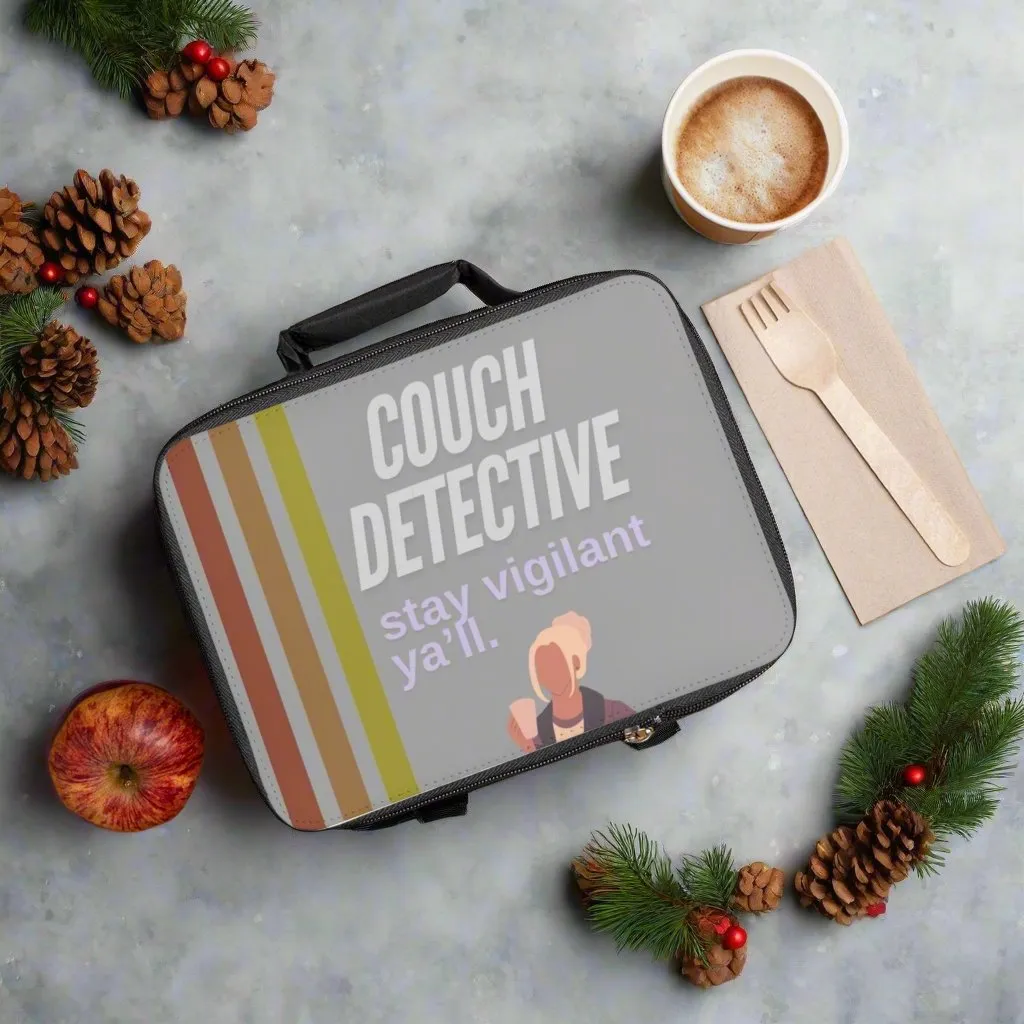 Lunch Bag: Couch Detective | Stay Vigilant Ya'll