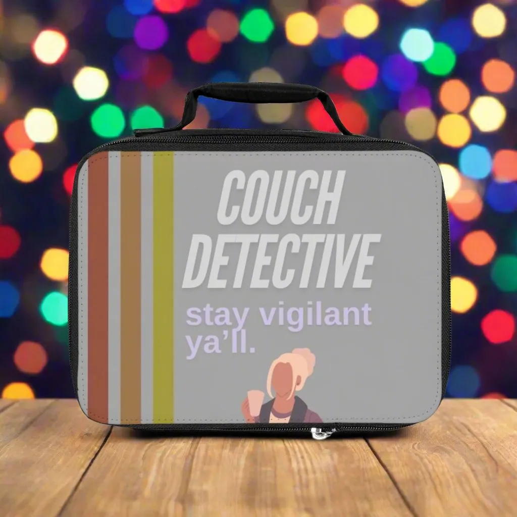 Lunch Bag: Couch Detective | Stay Vigilant Ya'll