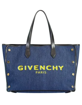 Medium Bond Shopper Denim Bag