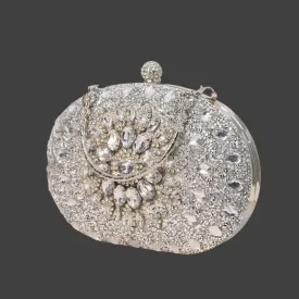 MOJOYCE Bling-Bling Oval Clutch