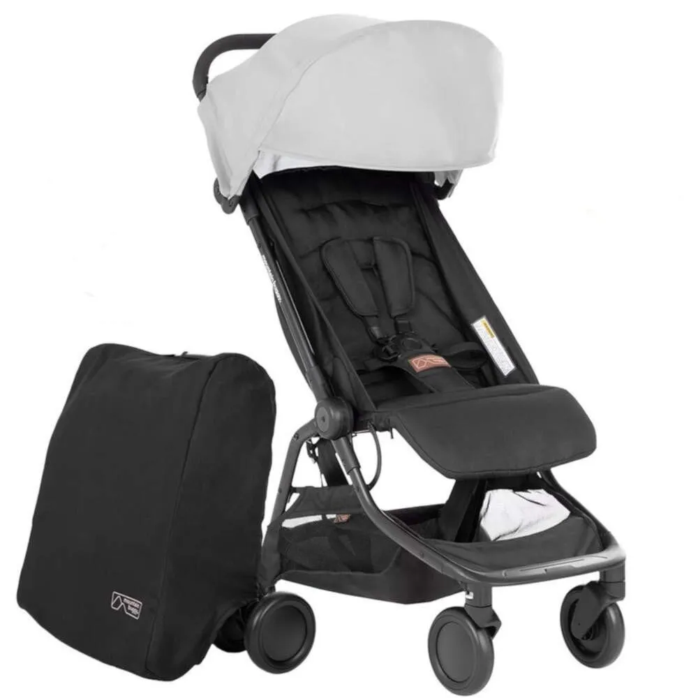 Mountain Buggy Nano V3 Stroller (Silver)