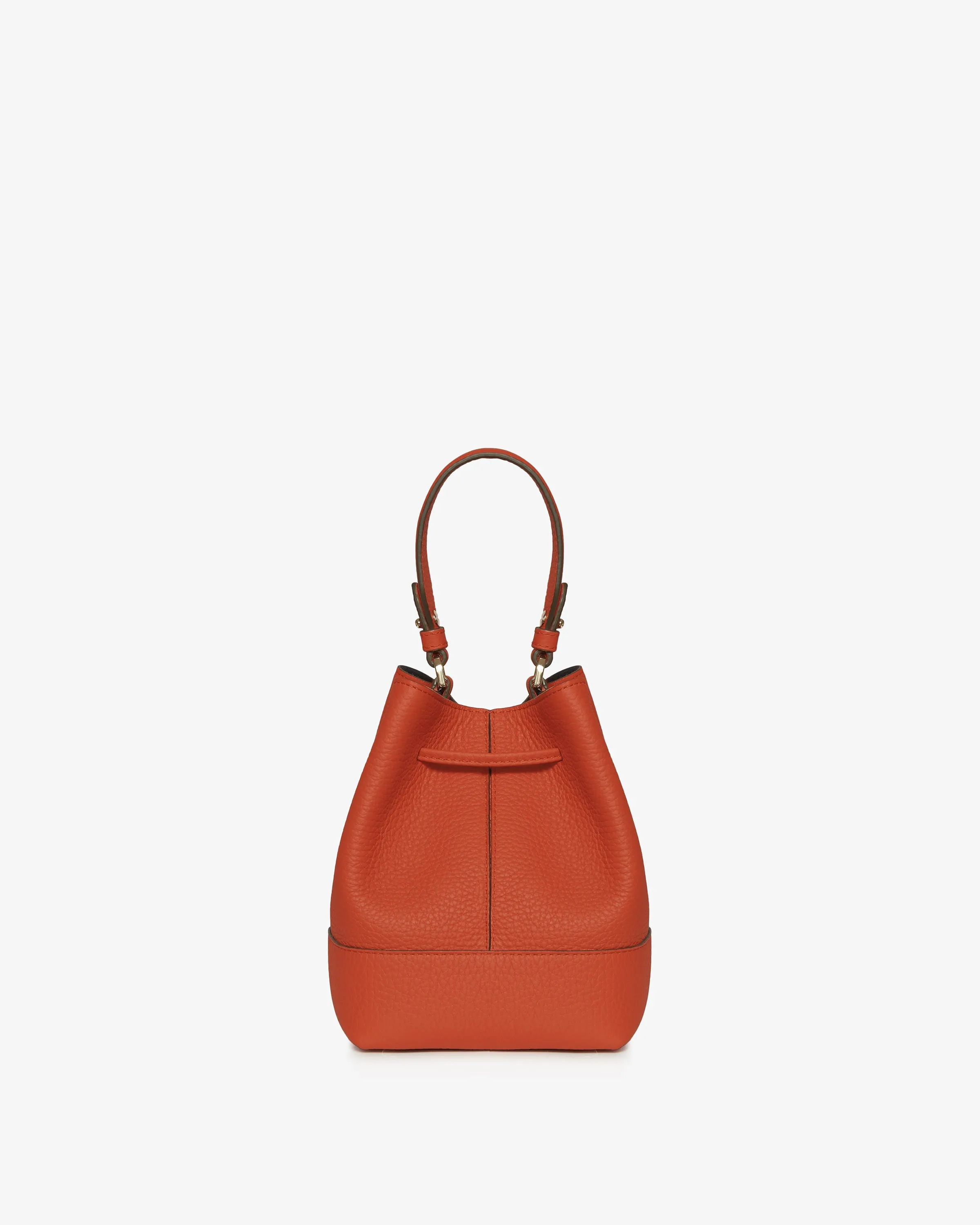 Orange Lana Osette top handle bag