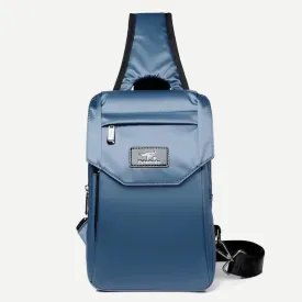 Outdoor Sports Messenger Bag Wide Shoulder Strap Men's Casual Backpack