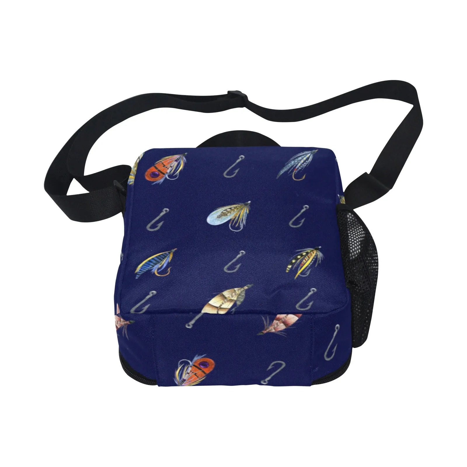Parker in Blue Lunch Bag for Kids - Durable Nylon, Thermal Insulation