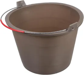 Plastic Concrete Bucket with Handle Portable Cement Bucket for Construction Site