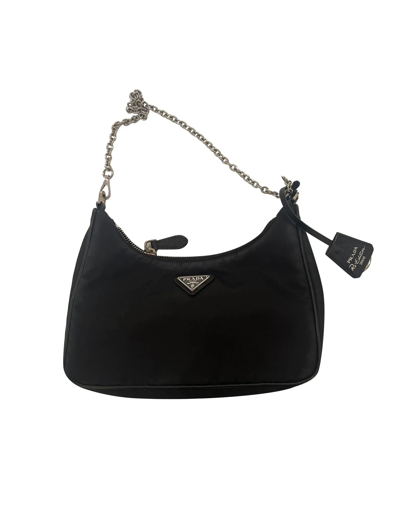 Prada Re-Edition 2005 Re-Nylon Mini Bag in Black Nylon