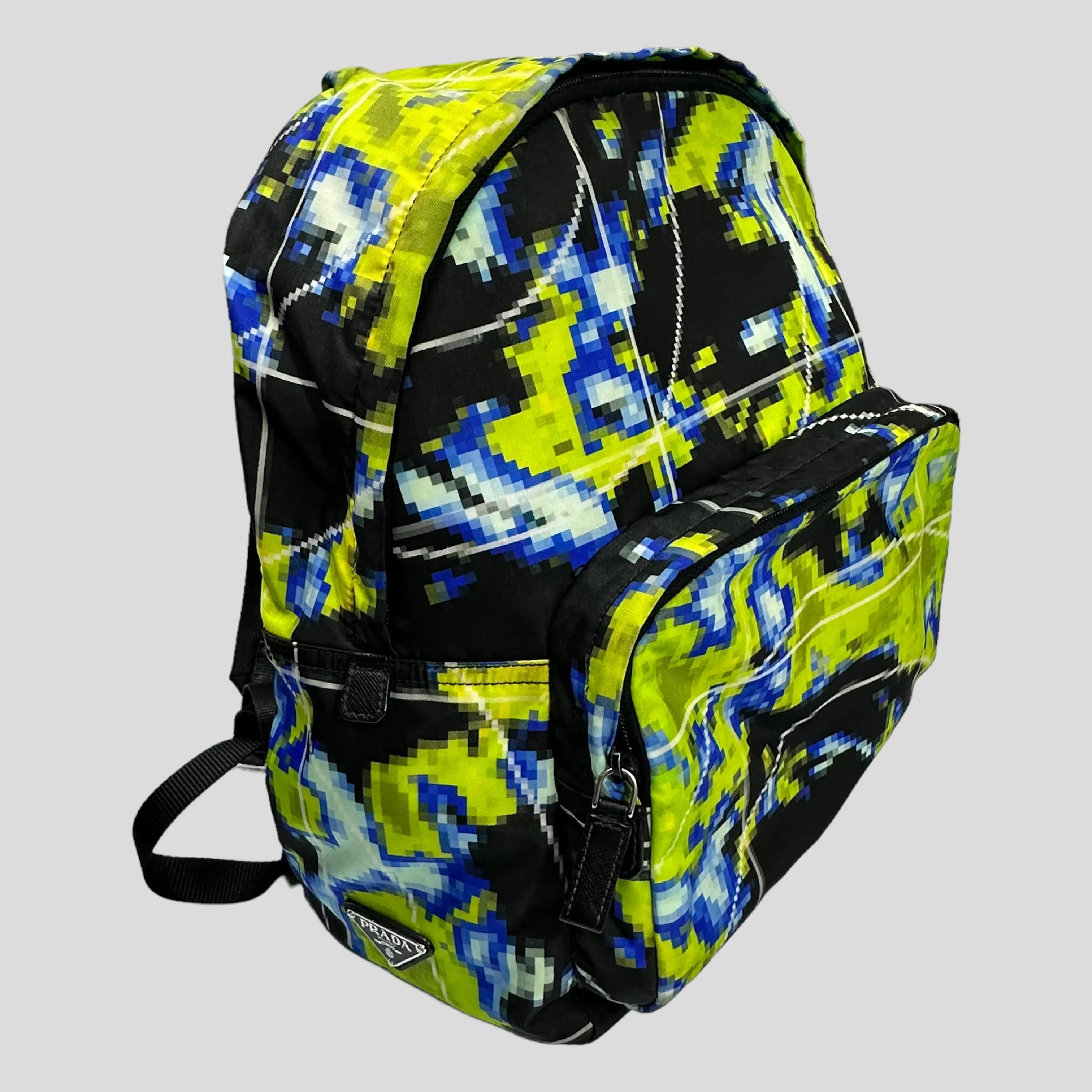 Prada SS17 Radar Nylon Tessuto Backpack   Dustbag & Cards