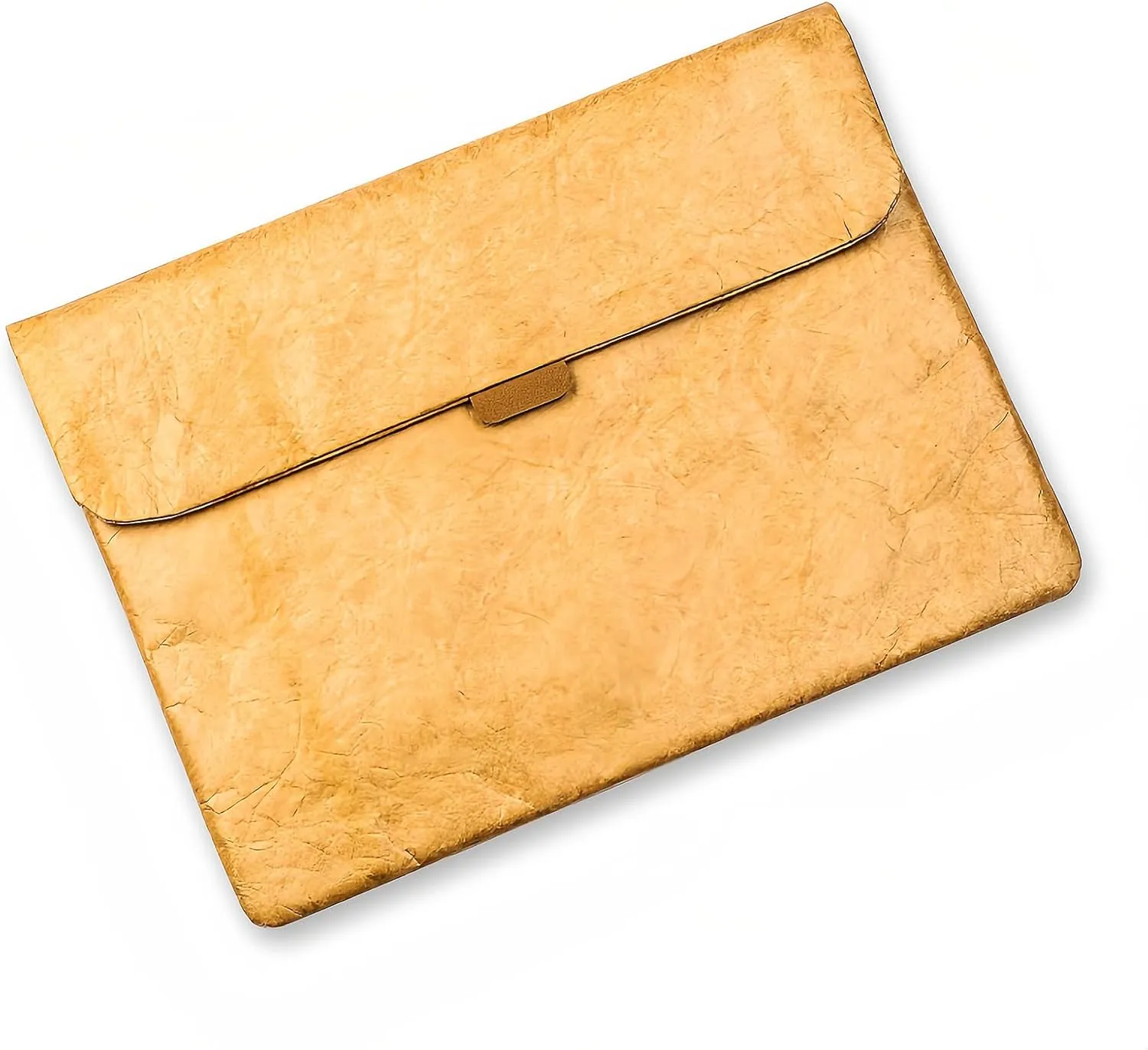 Retro Style Paper Clutch Bag  Stylish Handheld Notebook and Tablet Sleeve, Water Repellent Inner Liner, Gift for Students and Professionals