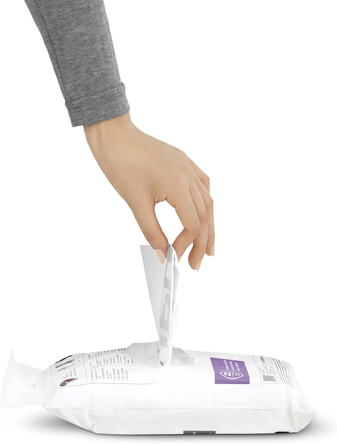 simplehuman Code H 100 Count, Dispenser Pack Custom Fit Liners, Drawstring Trash Bags, 30-35 Liter / 8-9 Gallon