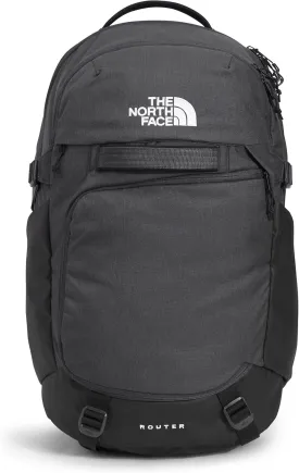 THE NORTH FACE Router Everyday Laptop Backpack, Asphalt Grey Light Heather/TNF Black-NPF, One Size