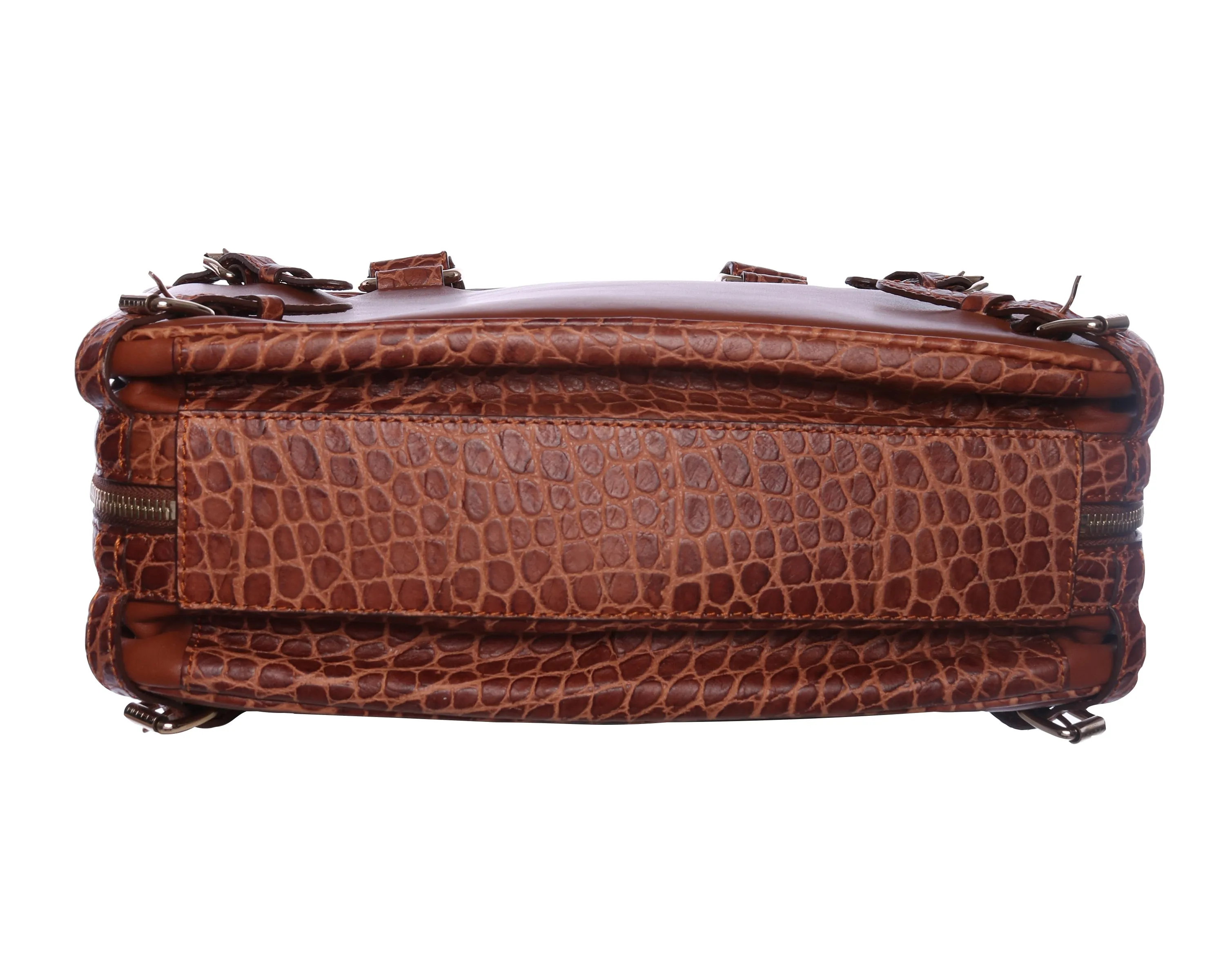 Vintage Celine Leather Suitcase Top Handle Bag