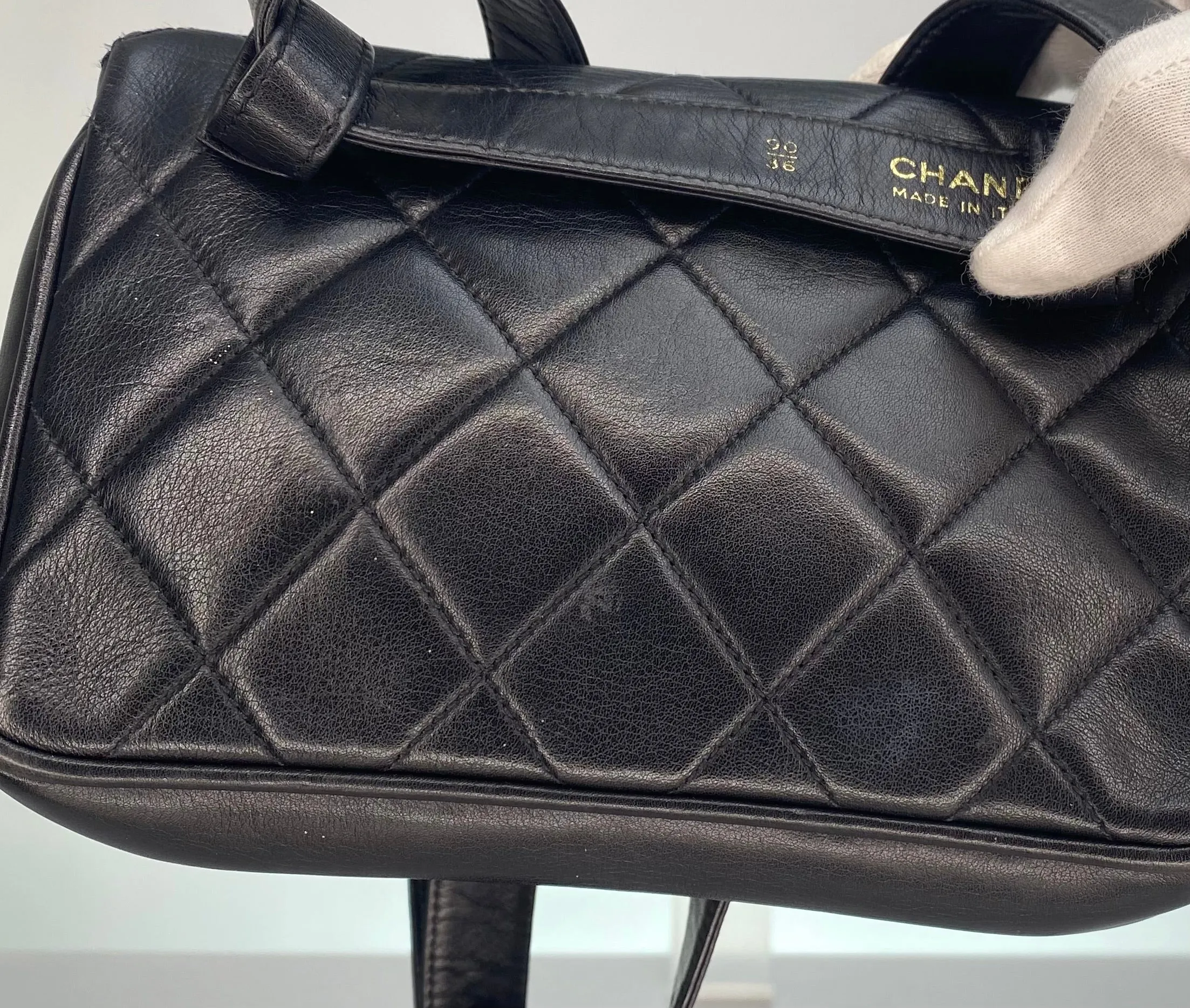 Vintage Chanel Lambskin Waist Bag