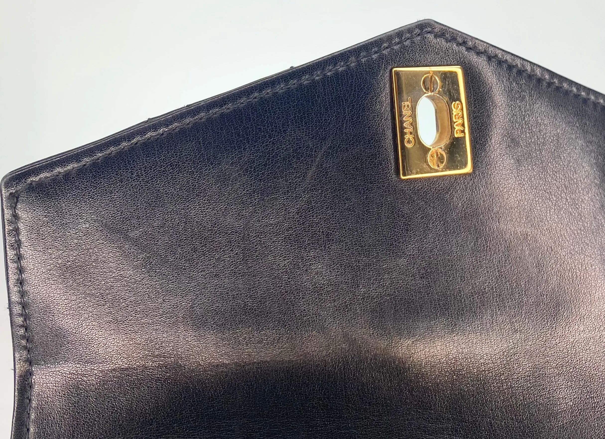Vintage Chanel Lambskin Waist Bag